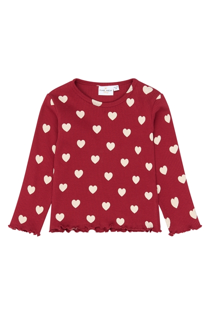 The New Siblings Nattøj Holiday Red Heart - Rio Red